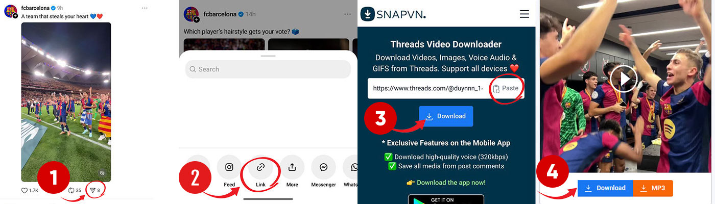 Hướng dẫn tải Threads trên Android